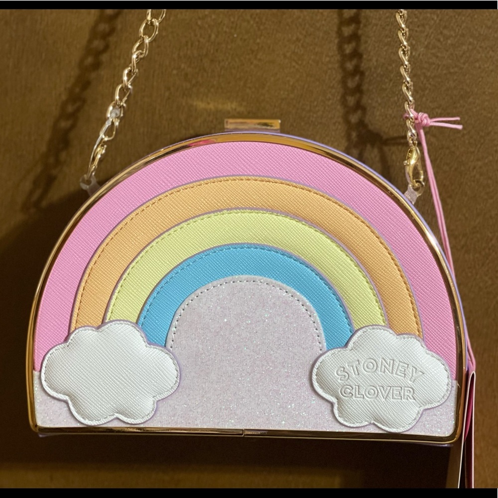 NWT Stony Clover Lane x Target Rainbow Crossbody bag